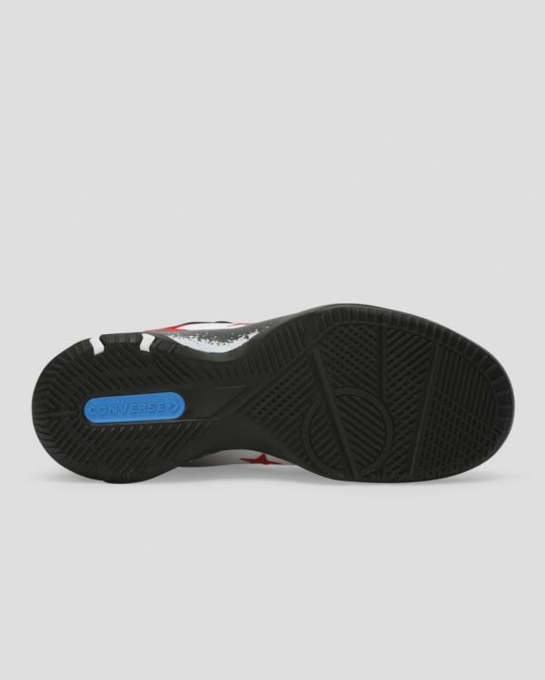 Trampki Niskie Converse G4 Rivals Białe Czerwone Czarne | CV-915OTE