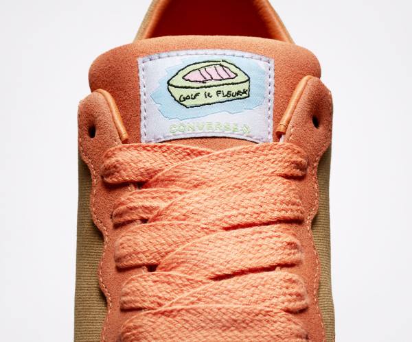 Trampki Niskie Converse GOLF le FLEUR GLF 2.0 Jasny Żółte Miedź Brązowe Białe | CV-876XCL