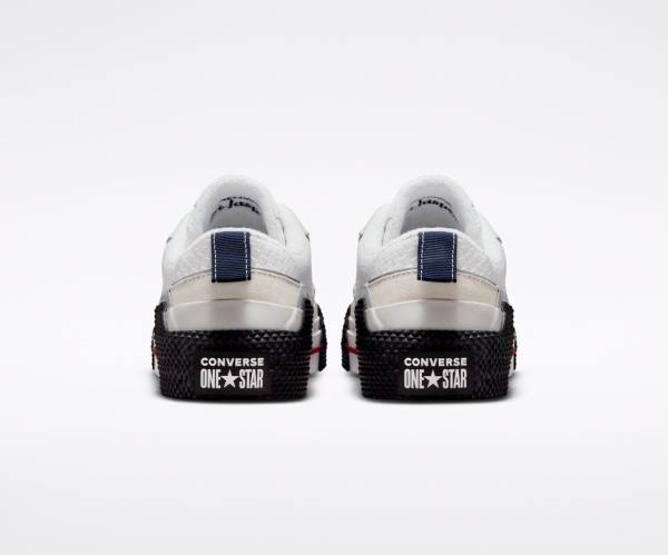 Trampki Niskie Converse Ibn Jasper One Star Białe Czarne Białe | CV-815UPD