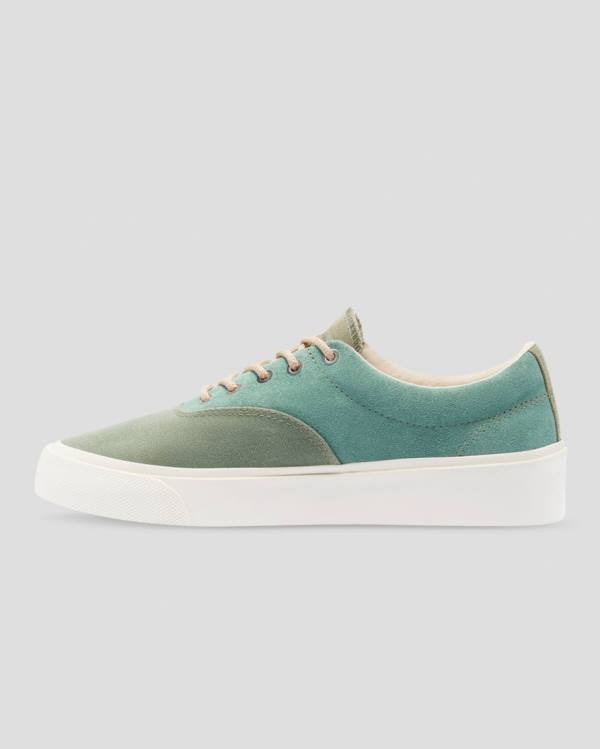 Trampki Niskie Converse Jungle Cloth Skidgrip Zielone | CV-654IXR