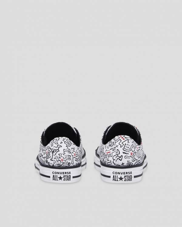 Trampki Niskie Converse Keith Haring Chuck Taylor All Star Białe | CV-625QSJ