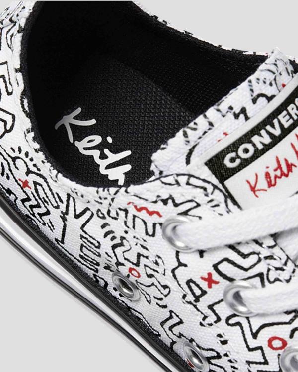 Trampki Niskie Converse Keith Haring Chuck Taylor All Star Białe | CV-625QSJ