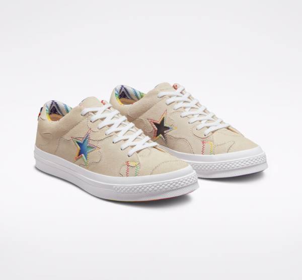 Trampki Niskie Converse One Star Pride Czerwone | CV-128VTU
