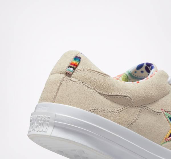 Trampki Niskie Converse One Star Pride Czerwone | CV-128VTU