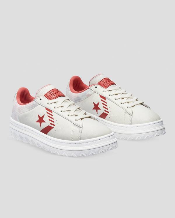 Trampki Niskie Converse Pro Skórzane X2 Beżowe | CV-291LRY