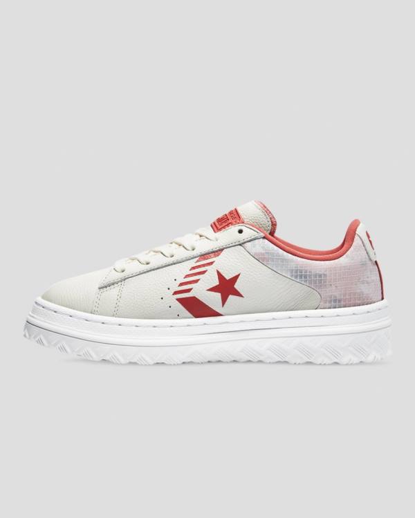 Trampki Niskie Converse Pro Skórzane X2 Beżowe | CV-291LRY