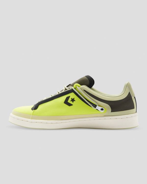 Trampki Niskie Converse Seam Tape Pro Skórzane Zielone | CV-481WQX