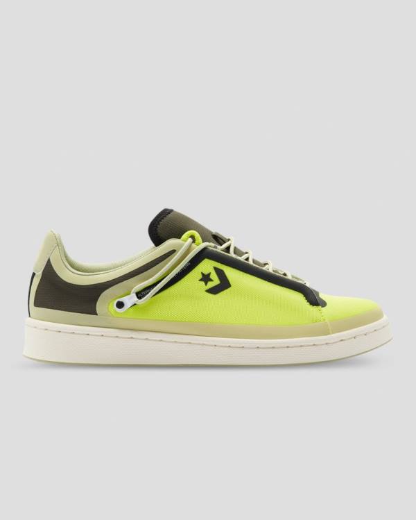 Trampki Niskie Converse Seam Tape Pro Skórzane Zielone | CV-481WQX