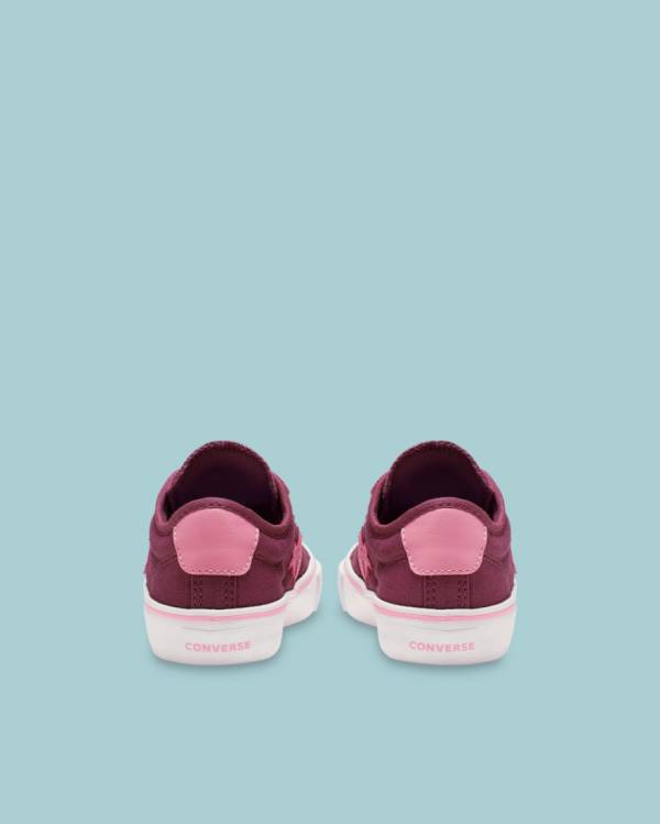 Trampki Niskie Converse Star Replay Bordowe | CV-695VUO