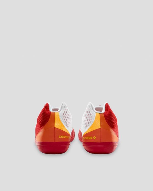 Trampki Wysokie Converse All Star Pro BB Evo Wholehearted Białe Czerwone | CV-360OVM