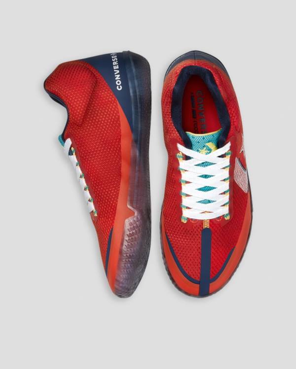 Trampki Wysokie Converse All Star Pro BB Evo Court Daze Czerwone | CV-836HZC
