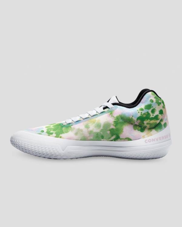 Trampki Wysokie Converse All Star Pro BB Evo Petal To The Metal Białe Różowe Zielone | CV-871XWC