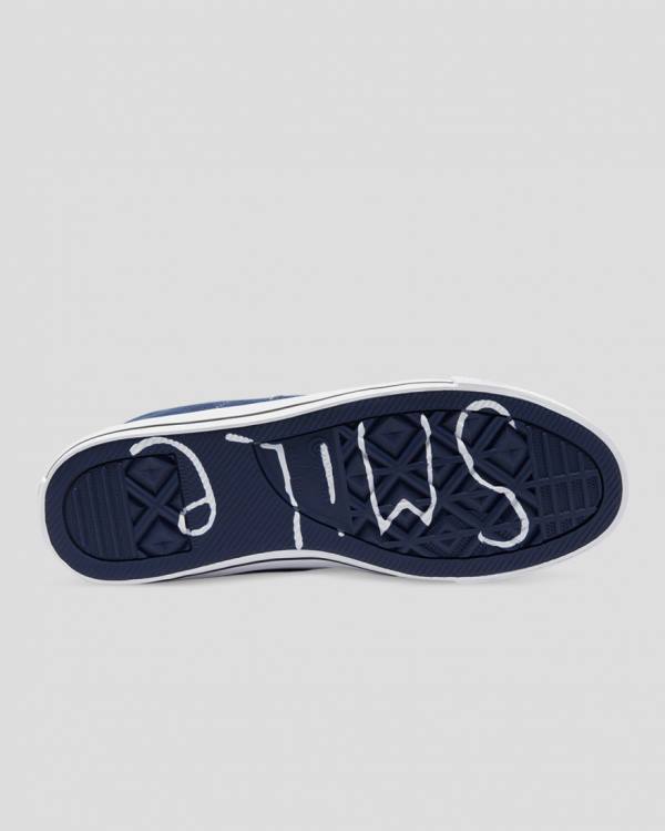 Trampki Wysokie Converse CONS One Star Pro Ben Raemers Foundation Niebieskie | CV-402YAQ