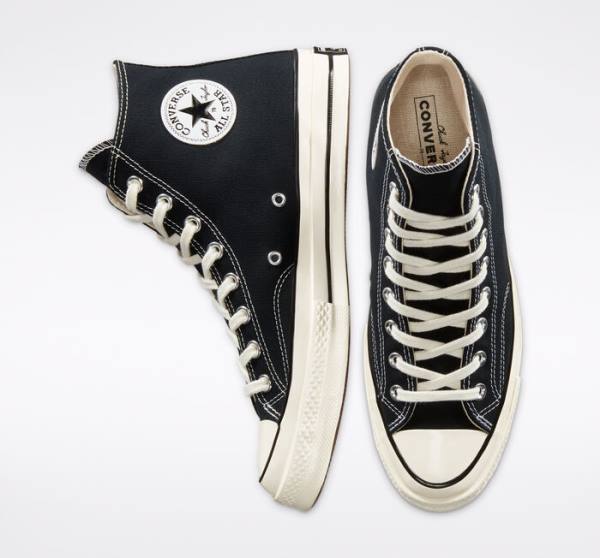 Trampki Wysokie Converse Chuck 70 Czarne | CV-042MUI
