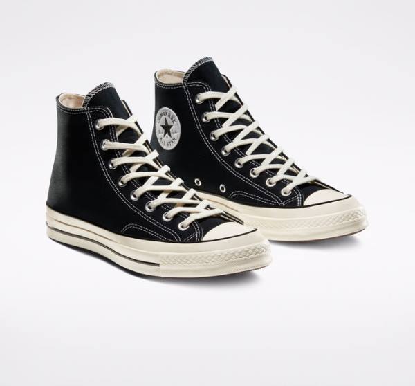 Trampki Wysokie Converse Chuck 70 Czarne | CV-042MUI
