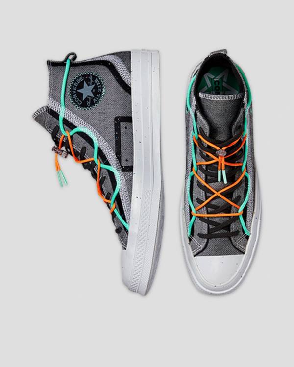 Trampki Wysokie Converse Chuck 70 Morphlon Szare | CV-843CFV