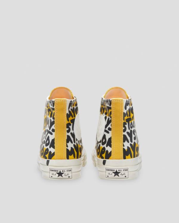 Trampki Wysokie Converse Chuck 70 My Story Żółte | CV-879AOI