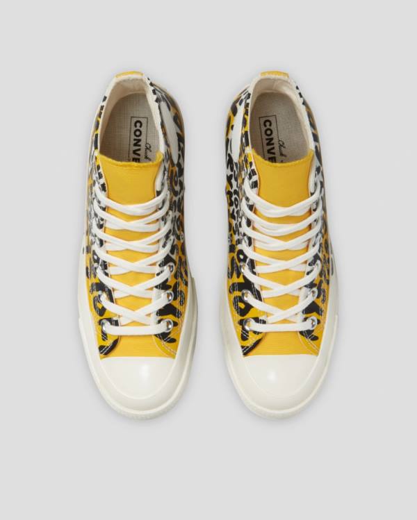 Trampki Wysokie Converse Chuck 70 My Story Żółte | CV-879AOI