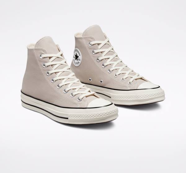 Trampki Wysokie Converse Chuck 70 Pastel Polyester Czarne | CV-201IWK