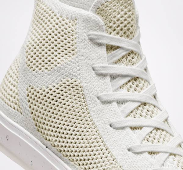 Trampki Wysokie Converse Chuck 70 Renew Redux Białe Mango | CV-490BQK
