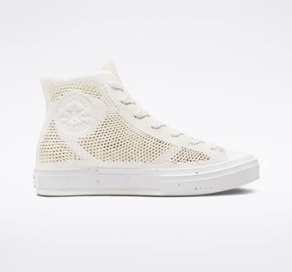 Trampki Wysokie Converse Chuck 70 Renew Redux Białe Mango | CV-490BQK