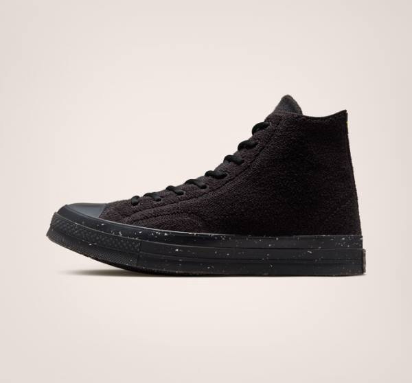 Trampki Wysokie Converse Chuck 70 Renew Czarne Głęboka Zielone | CV-513EDF
