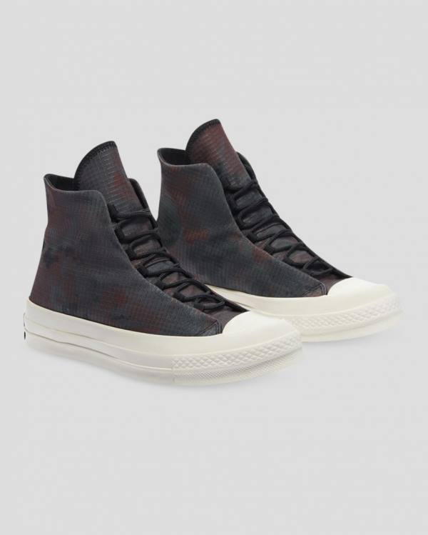 Trampki Wysokie Converse Chuck 70 Summer Fest Ripstop Czarne | CV-284UIE