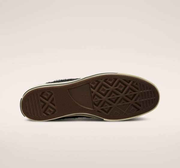 Trampki Wysokie Converse Chuck 70 Zamszowe Seasonal Color Czarne | CV-785MCL