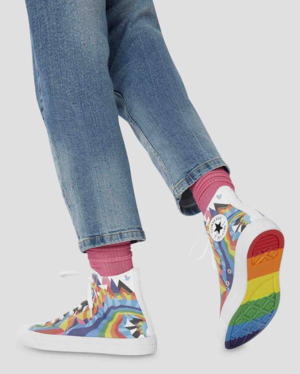Trampki Wysokie Converse Chuck Taylor All Star Pride Kolorowe | CV-045HZX