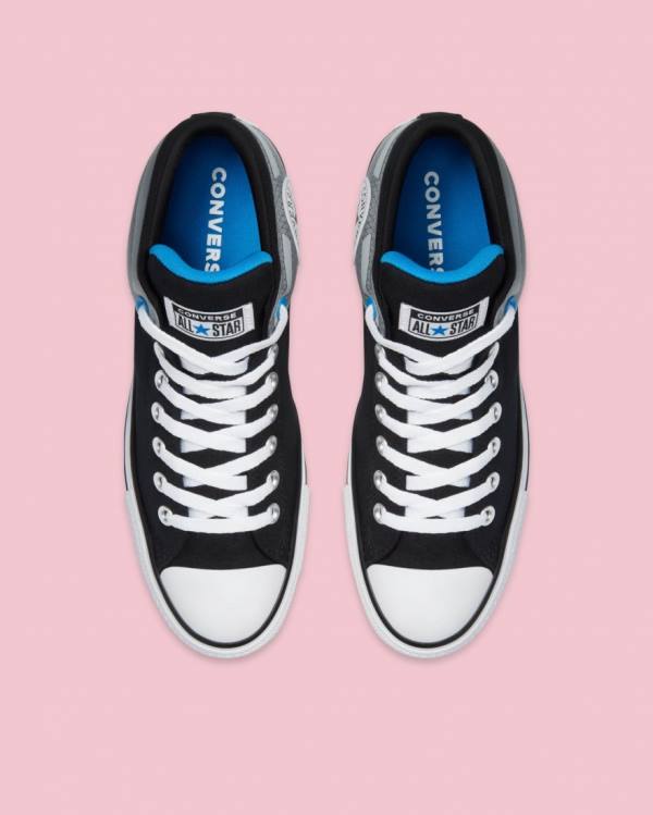 Trampki Wysokie Converse Chuck Taylor All Star High Streetwear Czarne | CV-078ZGP