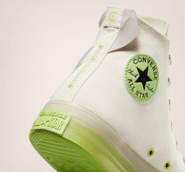 Trampki Wysokie Converse Chuck Taylor All Star CX Crafted Stripes Głęboka Zielone | CV-083FJQ