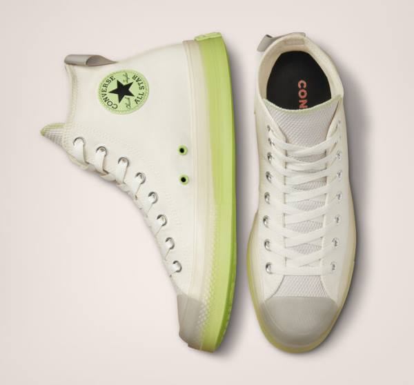 Trampki Wysokie Converse Chuck Taylor All Star CX Crafted Stripes Głęboka Zielone | CV-083FJQ