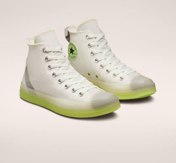 Trampki Wysokie Converse Chuck Taylor All Star CX Crafted Stripes Głęboka Zielone | CV-083FJQ