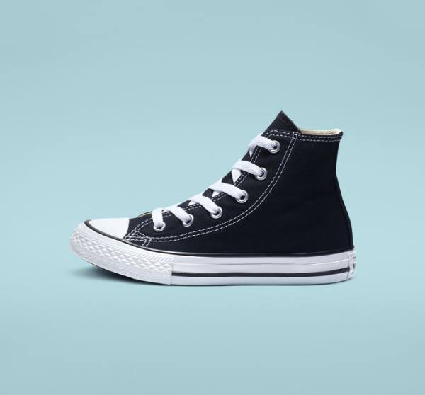 Trampki Wysokie Converse Chuck Taylor All Star Klasyczne Czarne | CV-265TDY