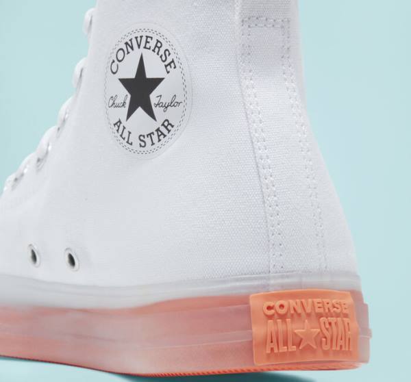 Trampki Wysokie Converse Chuck Taylor All Star CX Białe Mango | CV-280ONK