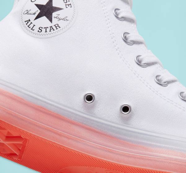 Trampki Wysokie Converse Chuck Taylor All Star CX Białe Mango | CV-280ONK