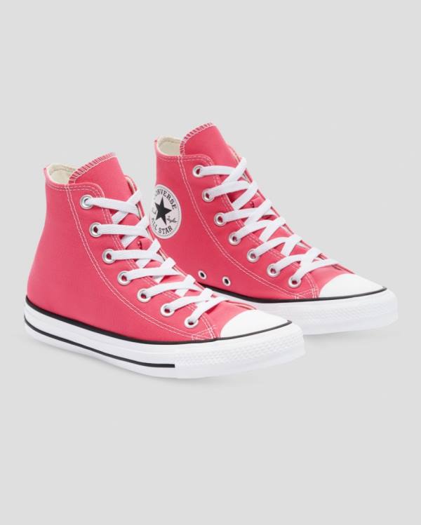 Trampki Wysokie Converse Chuck Taylor All Star Seasonal Colour Różowe | CV-340TUA