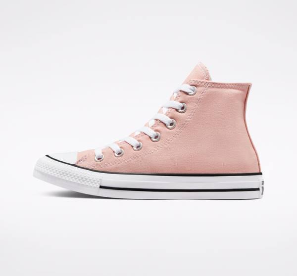 Trampki Wysokie Converse Chuck Taylor All Star Seasonal Color Różowe | CV-372WLK