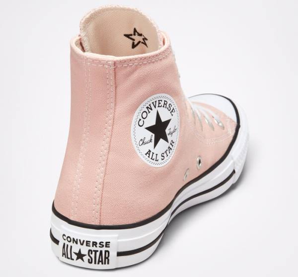 Trampki Wysokie Converse Chuck Taylor All Star Seasonal Color Różowe | CV-372WLK