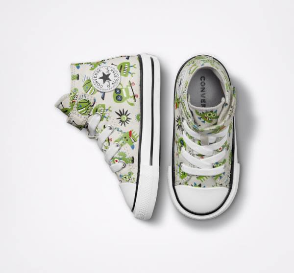 Trampki Wysokie Converse Chuck Taylor All Star Easy-On Creatures Czarne | CV-439ALK