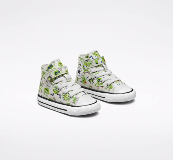 Trampki Wysokie Converse Chuck Taylor All Star Easy-On Creatures Czarne | CV-439ALK