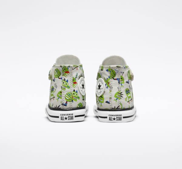 Trampki Wysokie Converse Chuck Taylor All Star Easy-On Creatures Czarne | CV-439ALK