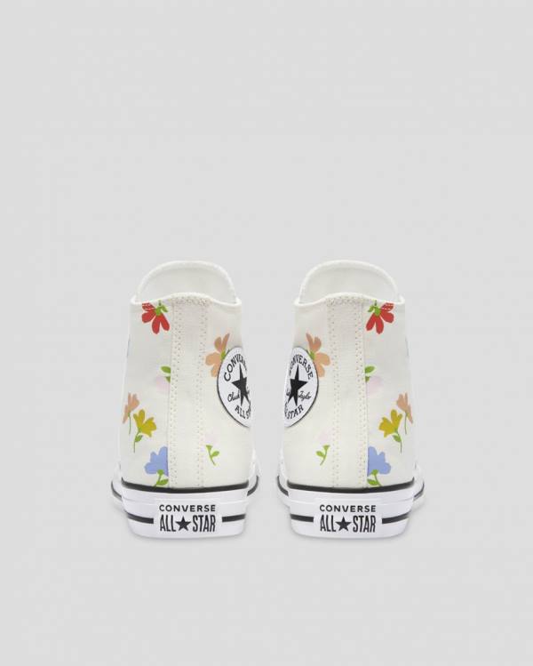 Trampki Wysokie Converse Chuck Taylor All Star Garden Party Beżowe | CV-461RXQ