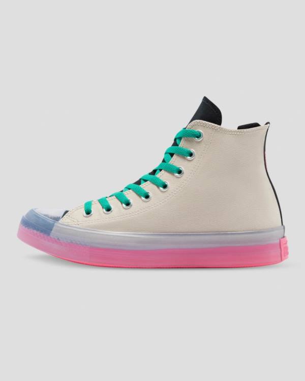 Trampki Wysokie Converse Chuck Taylor All Star CX Pull Tab Beżowe | CV-502VGH
