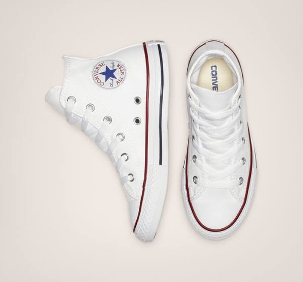 Trampki Wysokie Converse Chuck Taylor All Star Białe | CV-587XTC