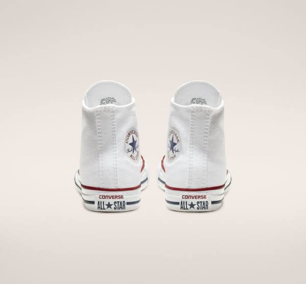 Trampki Wysokie Converse Chuck Taylor All Star Białe | CV-587XTC