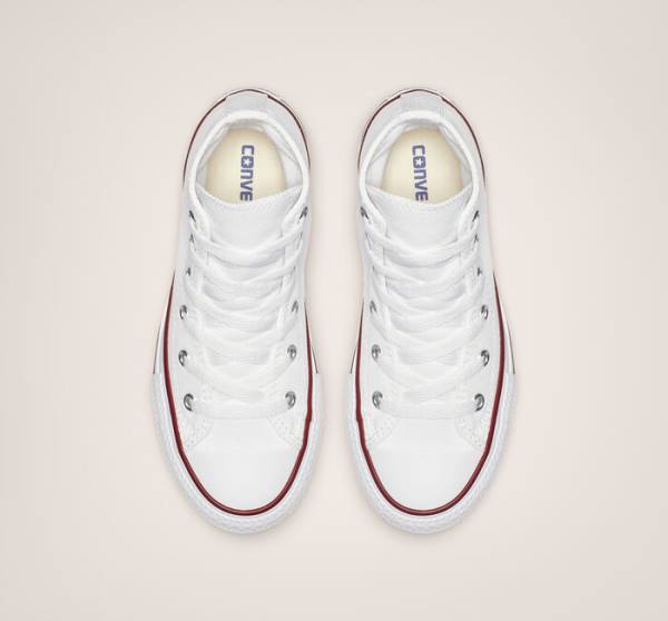 Trampki Wysokie Converse Chuck Taylor All Star Białe | CV-587XTC