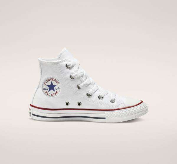 Trampki Wysokie Converse Chuck Taylor All Star Białe | CV-587XTC