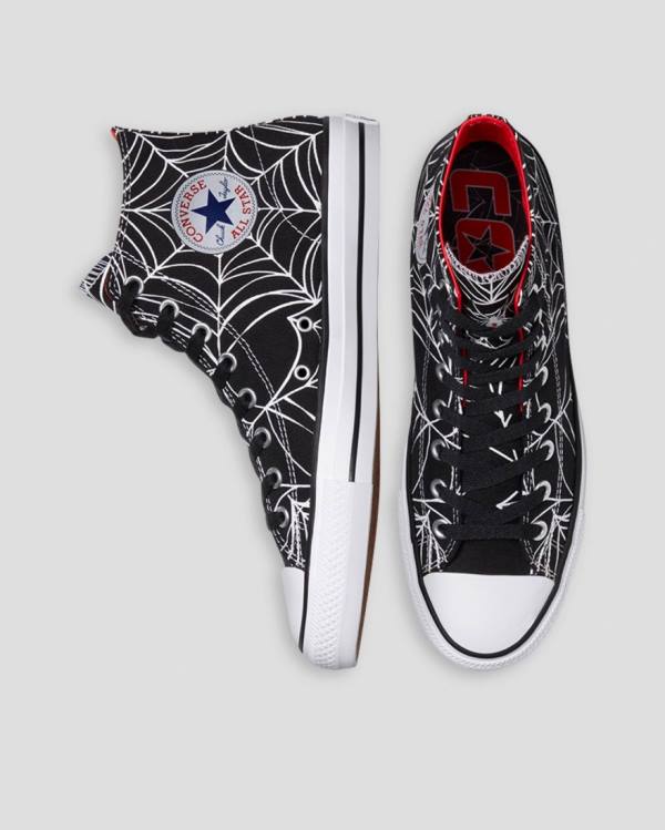 Trampki Wysokie Converse Chuck Taylor All Star Pro Roll Up Czarne | CV-629YME