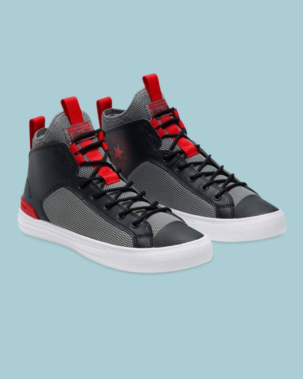 Trampki Wysokie Converse Chuck Taylor All Star Ultra Seasonal Colour Szare Czarne | CV-694BNG
